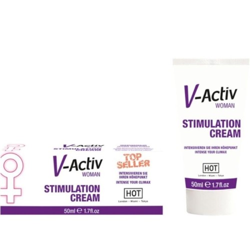 V-activ Stimulating Cream for Enhanced Pleasure