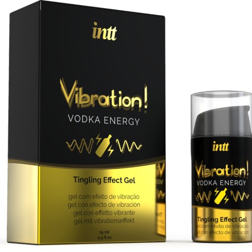 Vibration Vodka Stimulating Gel for Intimate Pleasure