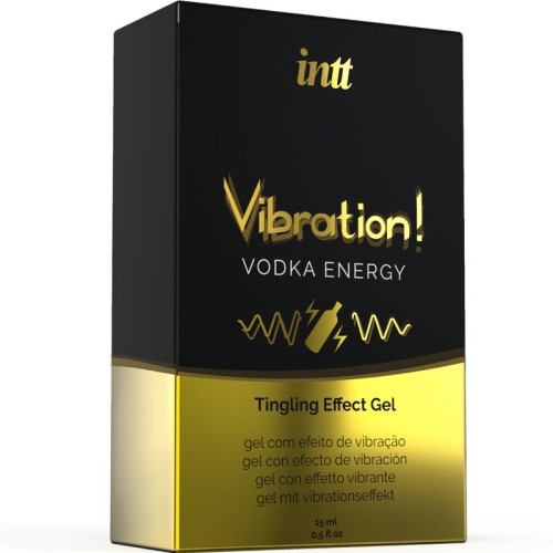 Vibration Vodka Stimulating Gel for Intimate Pleasure