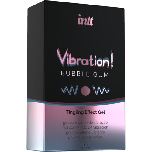 INTT Gel Vibrador Líquido Chicle 15ml