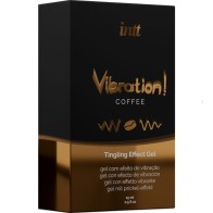 Intt Powerful Intimate Stimulating Gel Vibrator Liquid Coffee