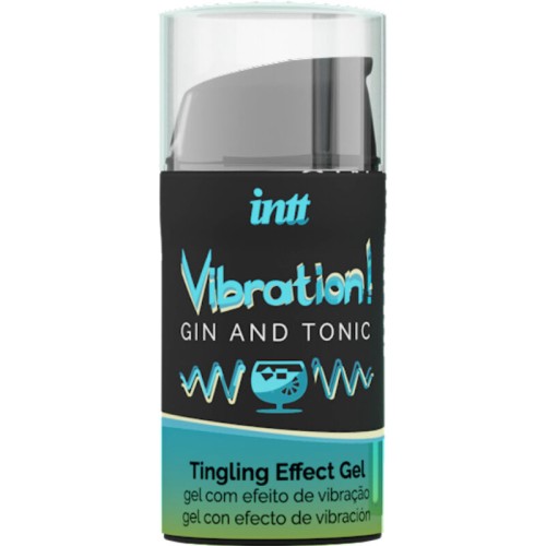 INTT Vibrating Gel Gin & Tonic 15ml - Ultimate Sensation