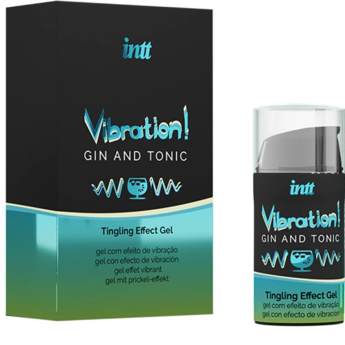 INTT Vibrating Gel Gin & Tonic 15ml - Ultimate Sensation
