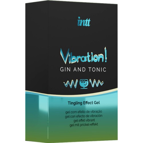 INTT Vibrating Gel Gin & Tonic 15ml - Ultimate Sensation