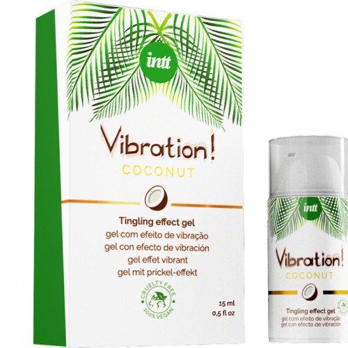 INTT Vegan Vibration Stimulating Gel for Intimate Areas