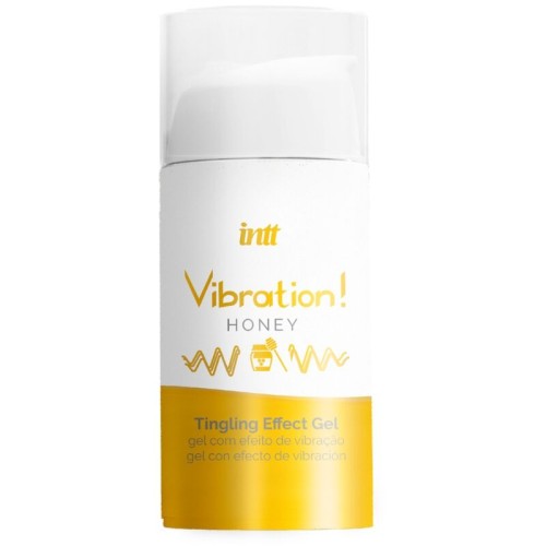 Intt Potent Intimate Vibrator Gel Honey 15ml - Enhance Pleasure