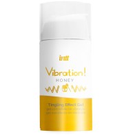 Intt Potent Intimate Vibrator Gel Honey 15ml - Enhance Pleasure