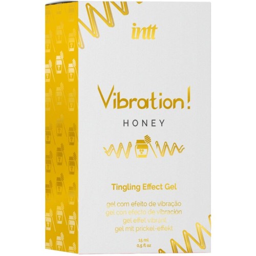 Intt Potent Intimate Vibrator Gel Honey 15ml - Enhance Pleasure
