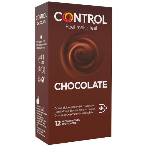 Chocolate Flavored Condoms 12 Pack