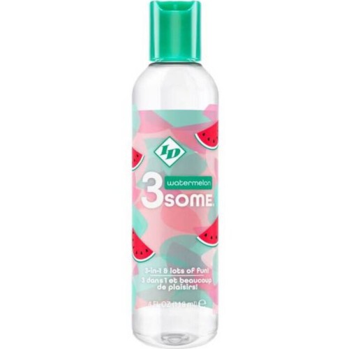 3-in-1 Watermelon Flavored Lubricant - Sensual Pleasure