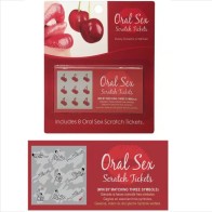 Scratch and Win Oral Sex Tickets