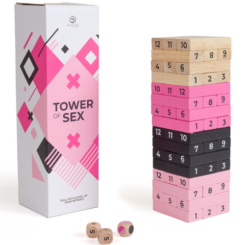 Secretplay Tower of Sex Wooden Game
