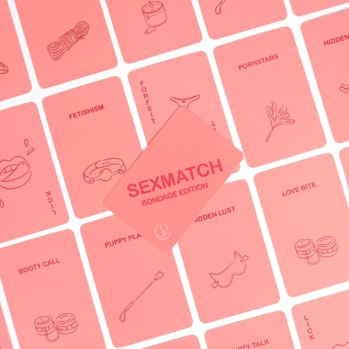 Secretplay Sexmatch Bondage Edition Game for Couples