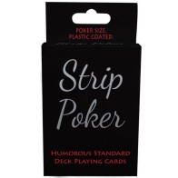 Strip Poker Humorous Card Game
