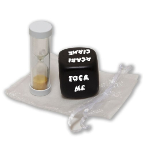 Action Dice Game with Hourglass