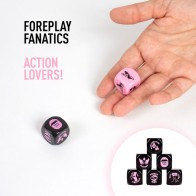 Secret Play Foreplay Fanatics Dice Game - Fun for Couples