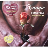 Vanilla Flavored Male Tanga + Nipple Pasties