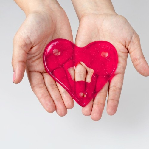 Edible Strawberry Heart Shaped Thong
