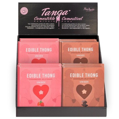 Edible Strawberry Heart Shaped Thong