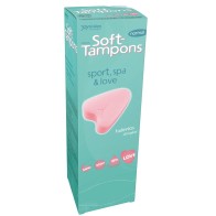 Soft Tampons Original Love - 10 pcs for Comfort