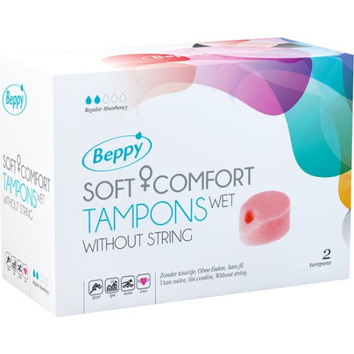 Lubricated Soft Comfort Tampons for Active Women