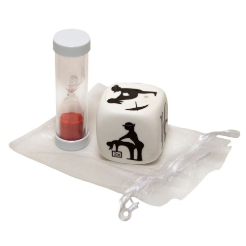 Position Dice with Hourglass for Fun