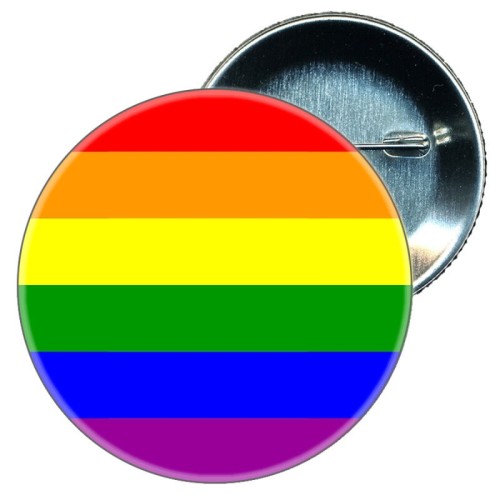 Pride LGBT Flag Badge