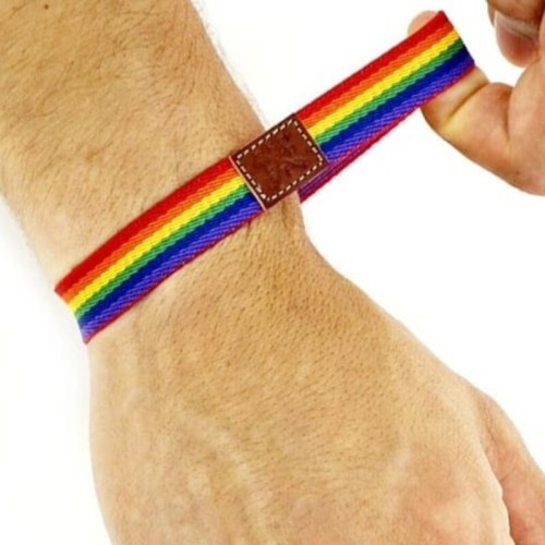 Luxury Rainbow Pride Adjustable Bracelet for LGBTQ+ Support