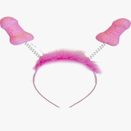 Glitter Pink Penis Antennas