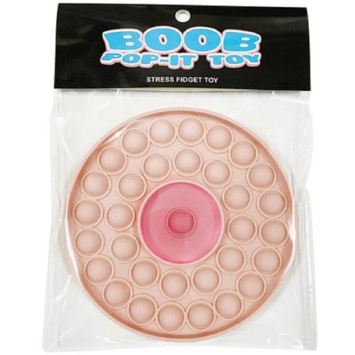 Boob Pop-it Toy for Stress Relief and Fun