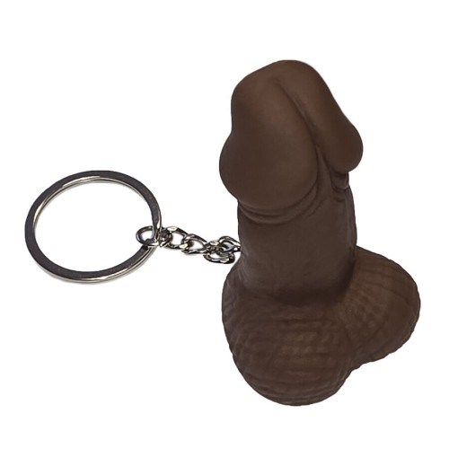 Soft Rubber Penis Keychain Whistle