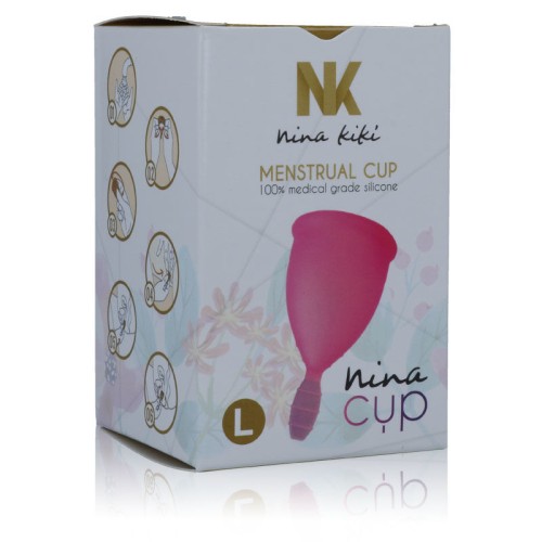 Nina Cup Eco-Friendly Menstrual Cup in Pink
