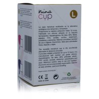 Nina Cup Eco-Friendly Menstrual Cup in Pink