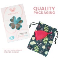 Intimichic Medical Grade Silicone Menstrual Cup Size S