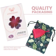 Intimichic Menstrual Cup Medical Silicone Size L
