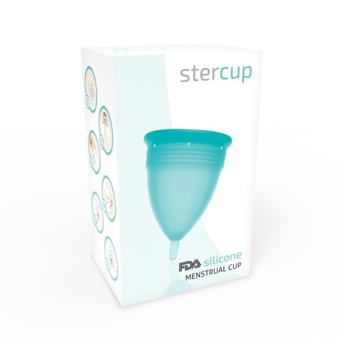 Aquamarine Silicone Menstrual Cup FDA Size L