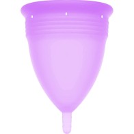 FDA Approved Lilac Menstrual Cup Size L for Comfort