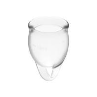 Satisfyer Feel Confident Menstrual Cup Kit 15 + 20 Ml