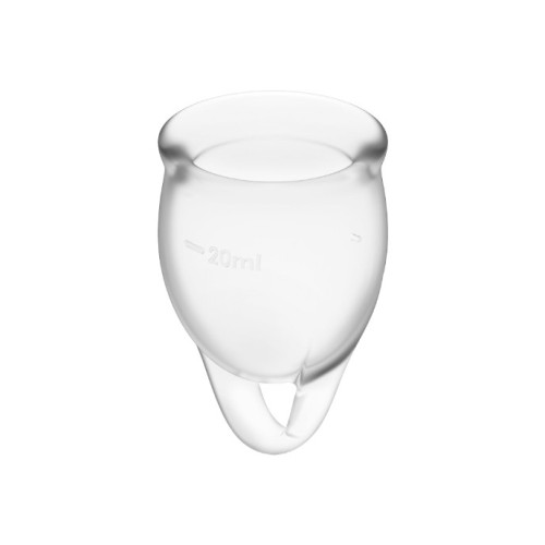Satisfyer Feel Confident Menstrual Cup Kit 15 + 20 Ml
