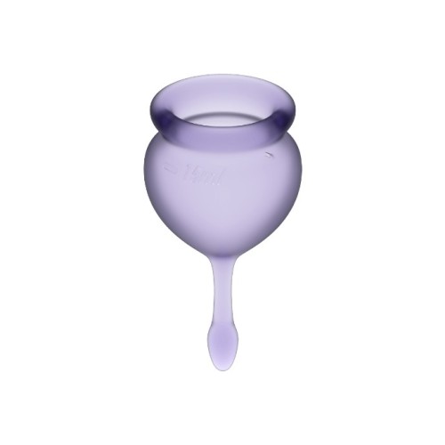 Satisfyer Feel Good Kit Menstrual Cups Lilac 15 + 20 ml