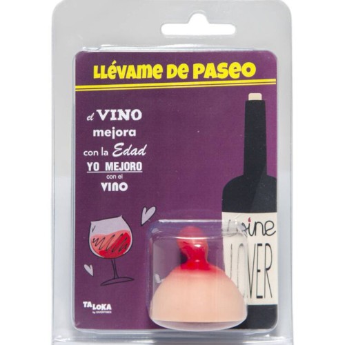 Funny Teta Wine Stopper for Humorous Decoration