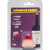 Funny Teta Wine Stopper for Humorous Decoration