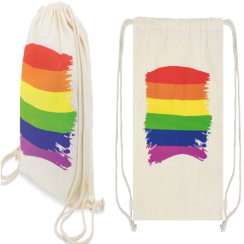 Stylish Cotton Flag Backpack for Daily Use