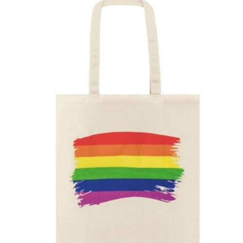 Cotton Flag Tote Bag - Fun Everyday Accessory