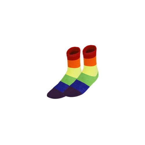 Rainbow LGBT Socks Size L/XL