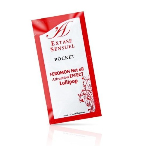 Heating Effect Pheromones Massage Oil Lollipop | Sweet Sensuality