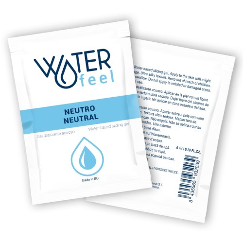 Water-Based Neutral Lubricant Gel 6 ml