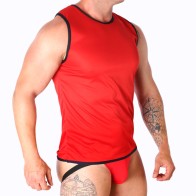 Macho Red T-shirt L/XL - Sporty Fit