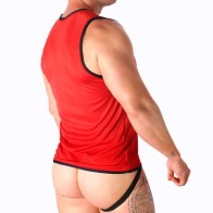 Macho Red T-shirt L/XL - Sporty Fit