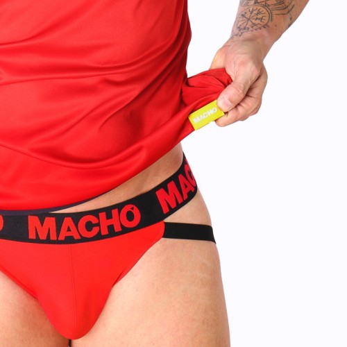 Macho Red T-shirt L/XL - Sporty Fit